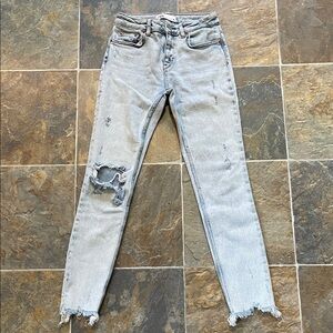 Zara Distressed Skinny Jeans
